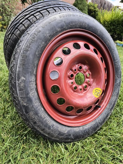 Патерица за опел и резервна гума с джанта за Ауди