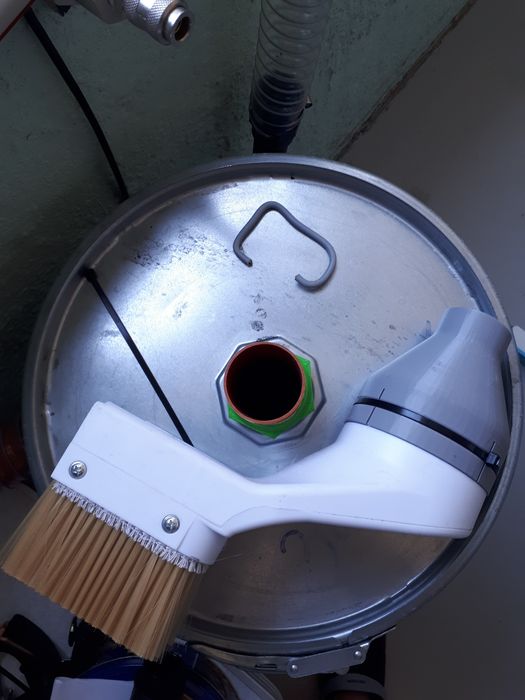 Преход с резба за варели / циклон аспирация