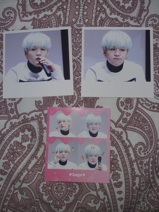 BTS Сет Yoongi картички