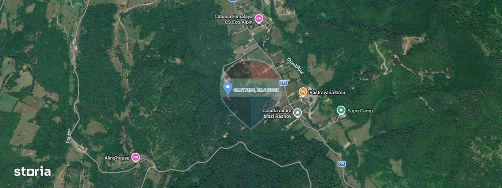 Comision 0% | Teren 10.000 mp în Glăjerie, Râșnov