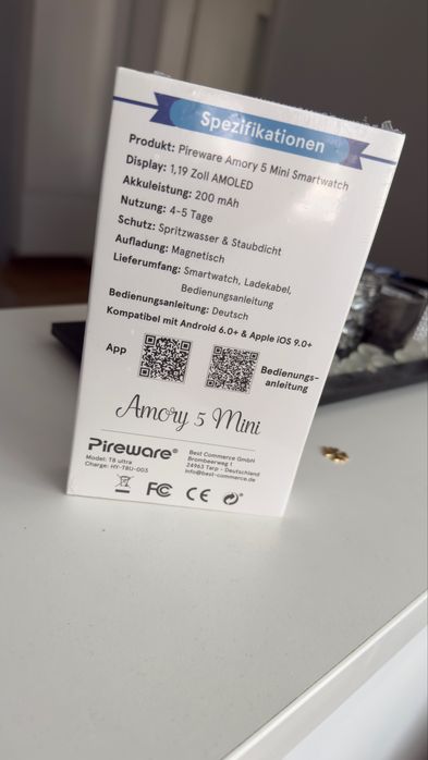 Smartwatch Pireware Amory 5 Mini , Nou !!!