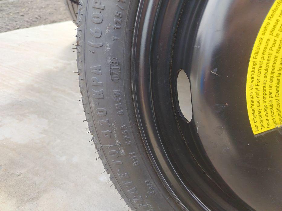 Rezerva slim VW, AUDI, WAG 5x112 r 18