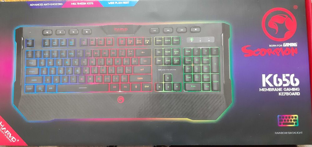 Tastatura gaming Marvo K656