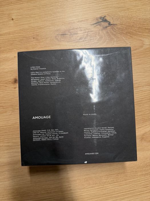 Amoauge Lyric Man 100ml