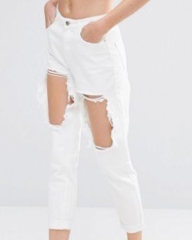 Белые джинсы MISSGUIDED