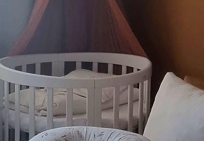 Овална Кошара за Бебе /Детско Легло смарт 7в1