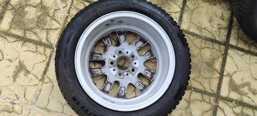 16-ки Джанти с зимни гуми 5х120 централен отвор  72.6