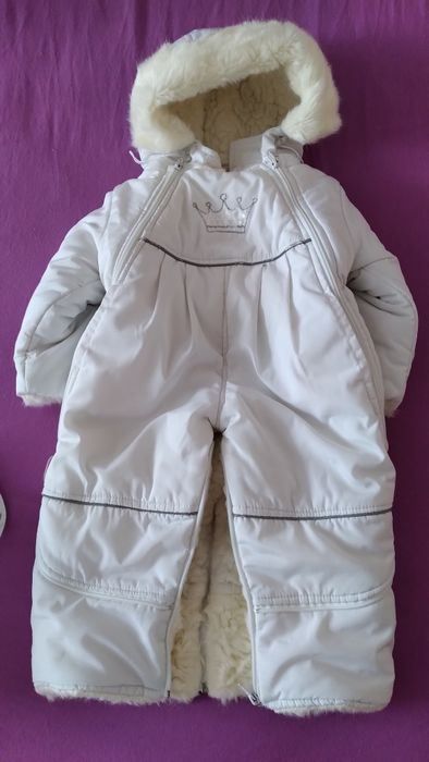 Зимний детский комбинезон