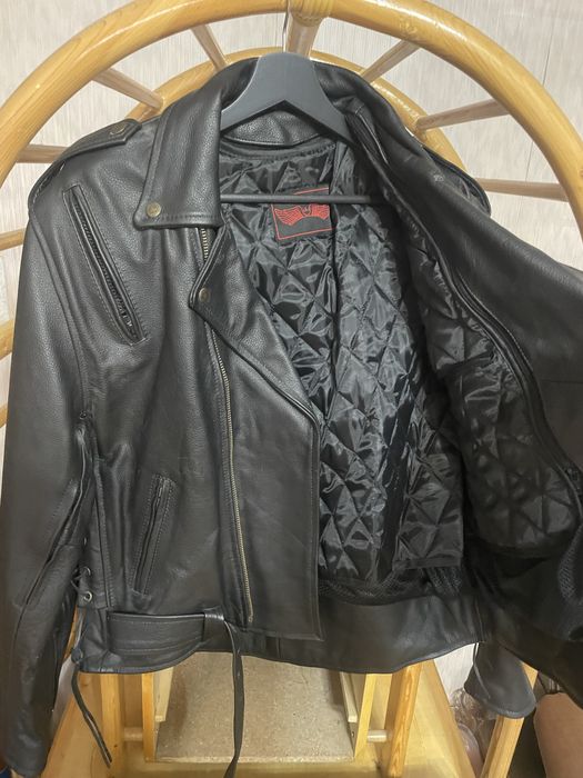 Geaca de motor din piele L