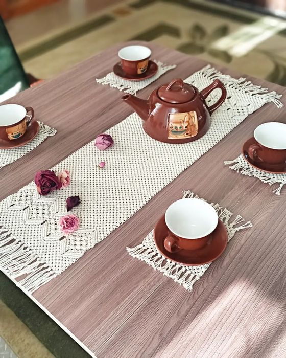 Сервировочные салфетки для чайной церемонии