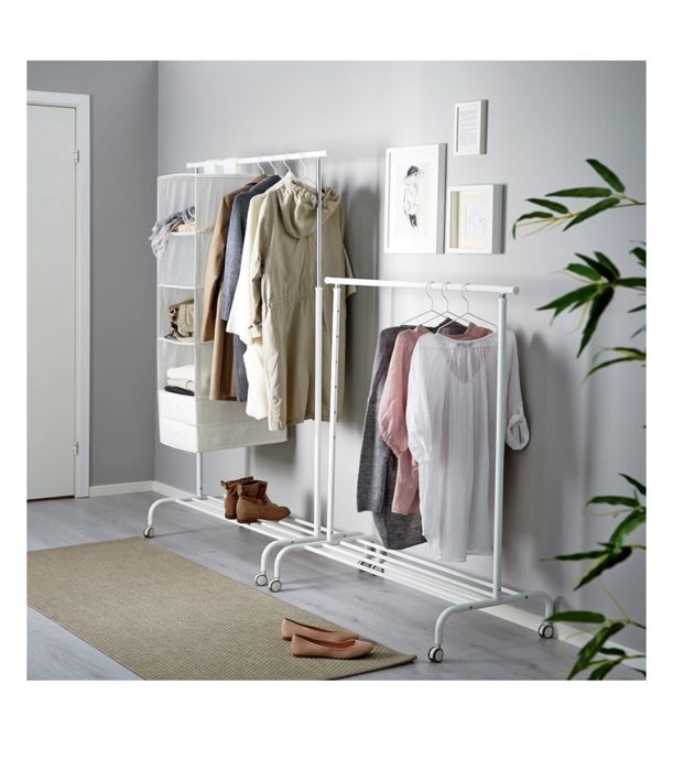 Вешалка напольная IKEA на колесах