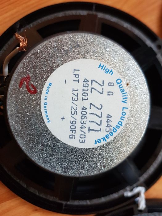 Hygh Quality Loudspeaker , 175 mm , 8 ohm