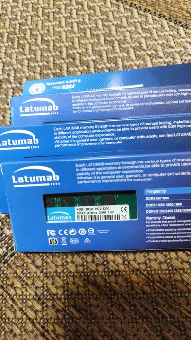 ОЗУ DDR2 4GB 4шт новые