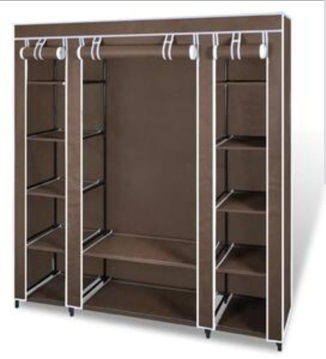 Трикрилен сгъваем гардероб