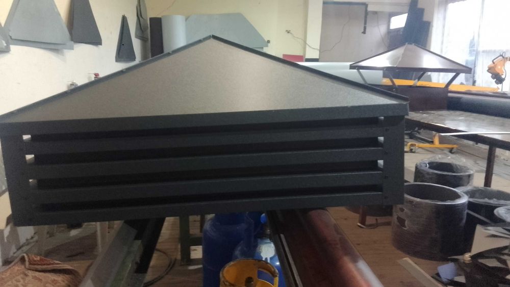 Шапки за комини и опшивки по поръчка