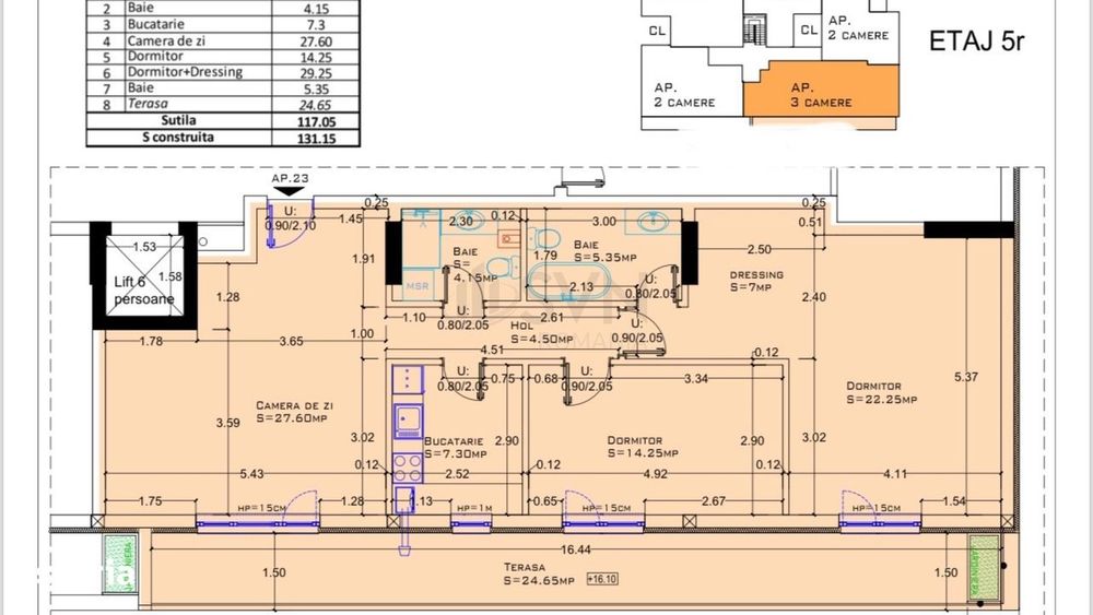 Apartament 2 camere de vanzare Aviatiei