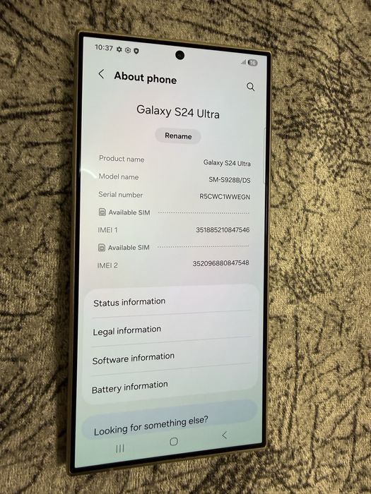 Samsung Galaxy S24 Ultra в Гаранция