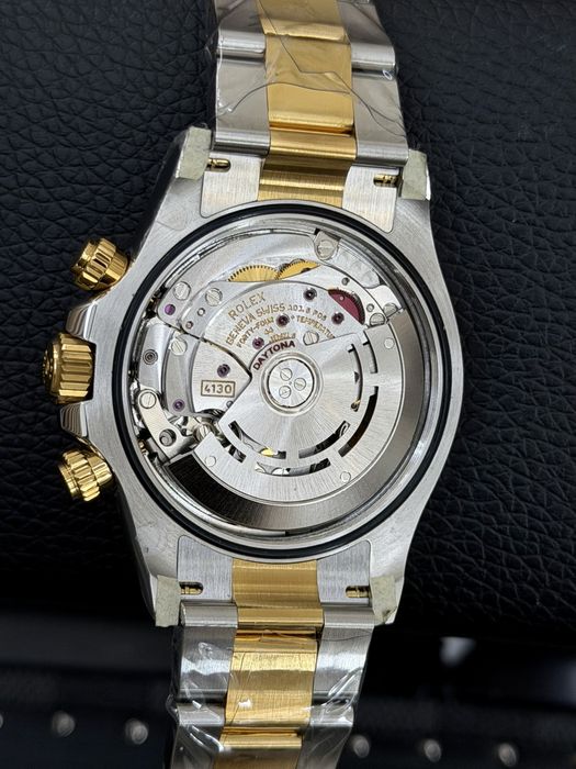 Rolex Daytona Two Tone Black ETA 4130