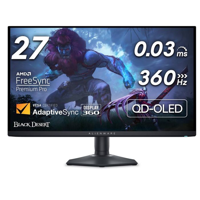 Alienware aw2725df OLED WQHD 360hz  monitor
