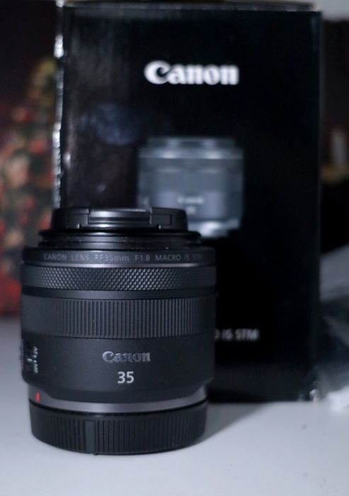 Canon rf 35mm f1.8 объектив