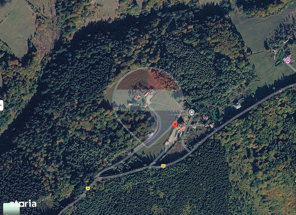 Teren extravilan Poiana Marului 1095mp, inconjurat de padure
