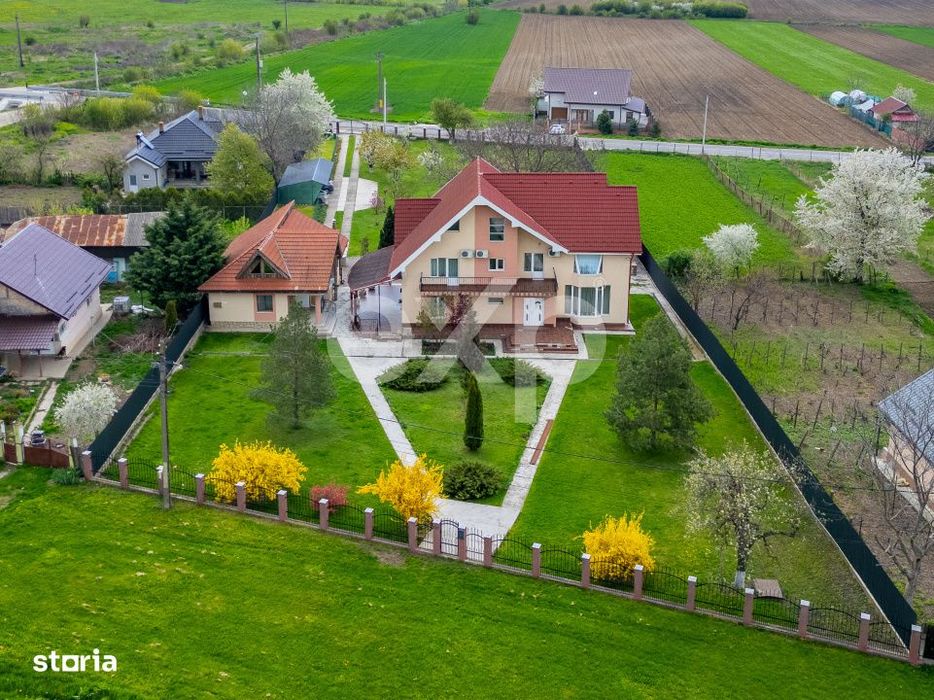 Casa/vila de vanzare cu teren generos 3659 mp si 3 constructii, Sarata