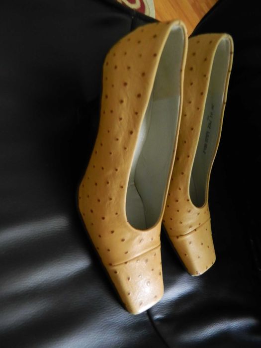 Pentofi Ted Lapidus piele de strut