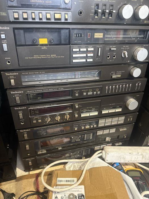 Technics amplificatore,cd,deck uri,tunere