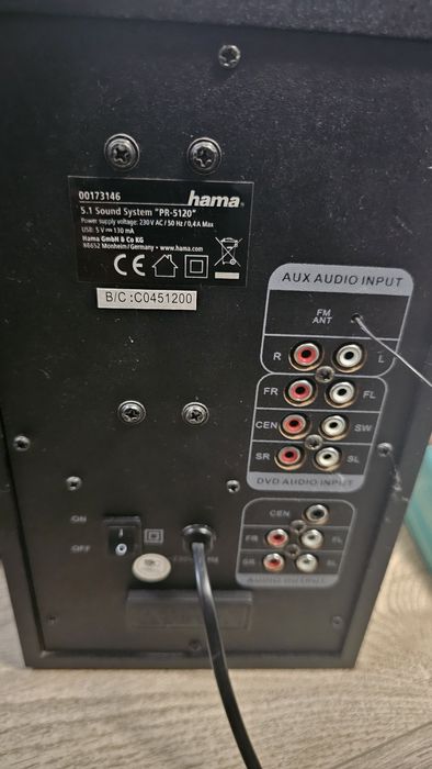 Sistem de muzica Hama 5.1