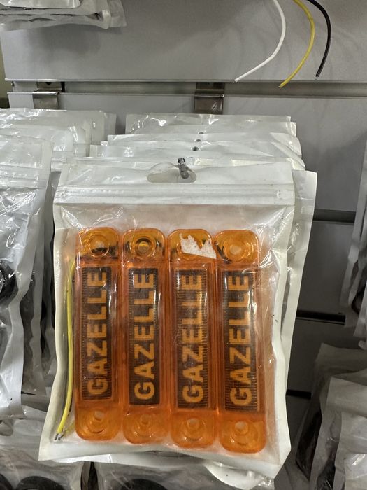 Боковое освещение на газель 12в 24в