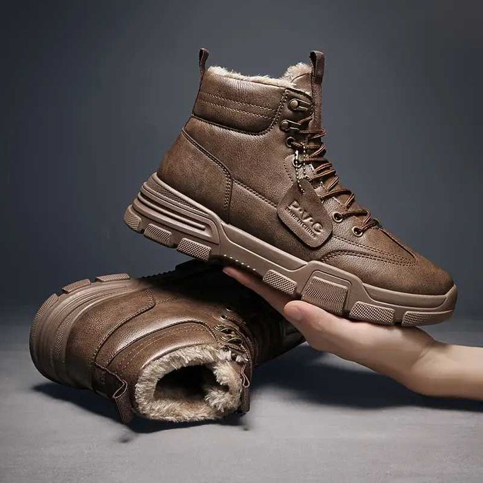 Ботинки зимние, мужские, новые, размер 40