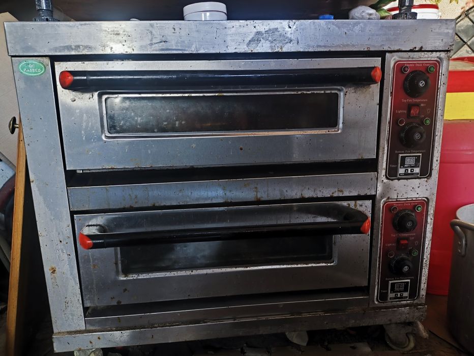 Профессиональная электрическая печь 2-х ярусная (для пиццы, самсы, вып