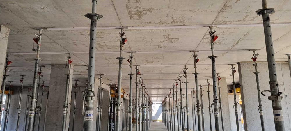 Кофражна система с алуминиеви платна за ранно декофриране