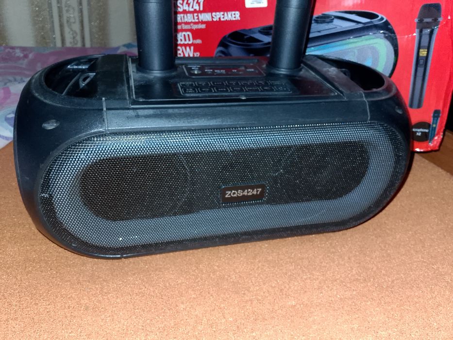 Колонка с микрофоном