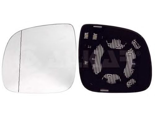 Geam oglinda, sticla oglinda Vw Touareg (7L), Alkar 6471137, parte montare : Stanga