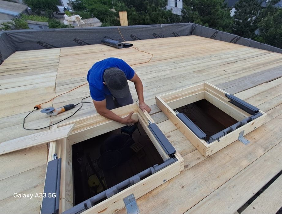 Reparatii Acoperisuri ~ Sistem Pluvial ~ Garanție ~ Vopsire ~