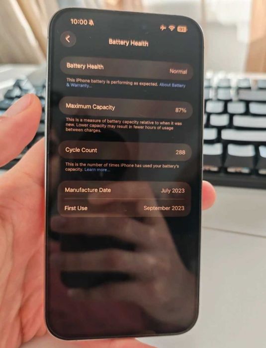 iPhone 15 Pro Max 256gb Natural Titanium