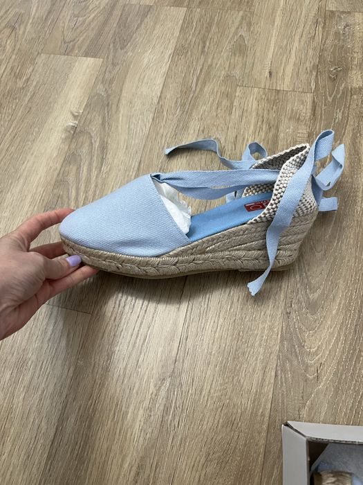 Espadrile baby blue