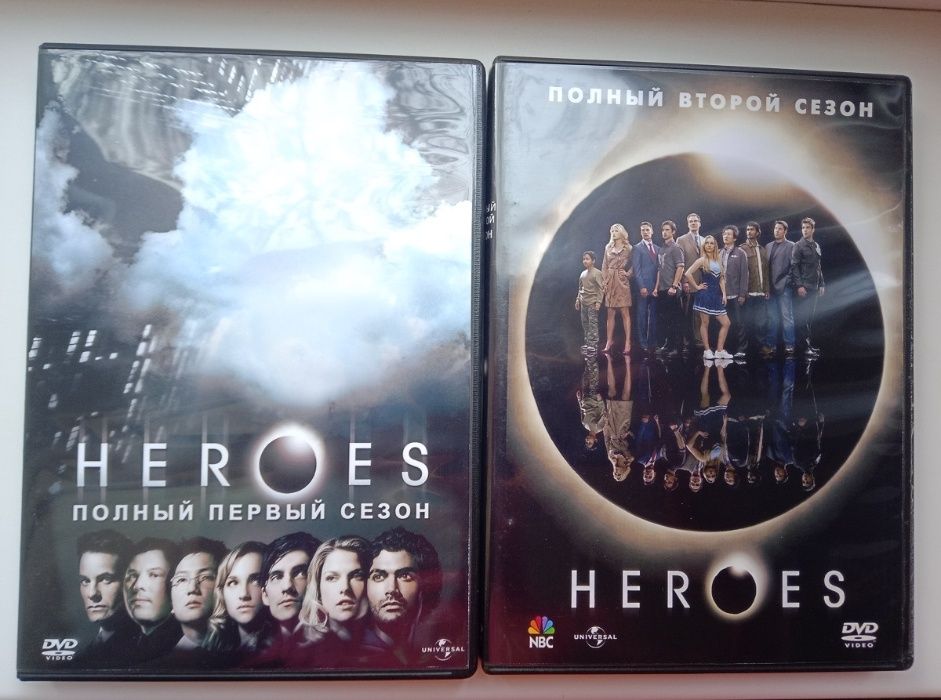 DVD-диски Сериал "Герои" (4 сезона)