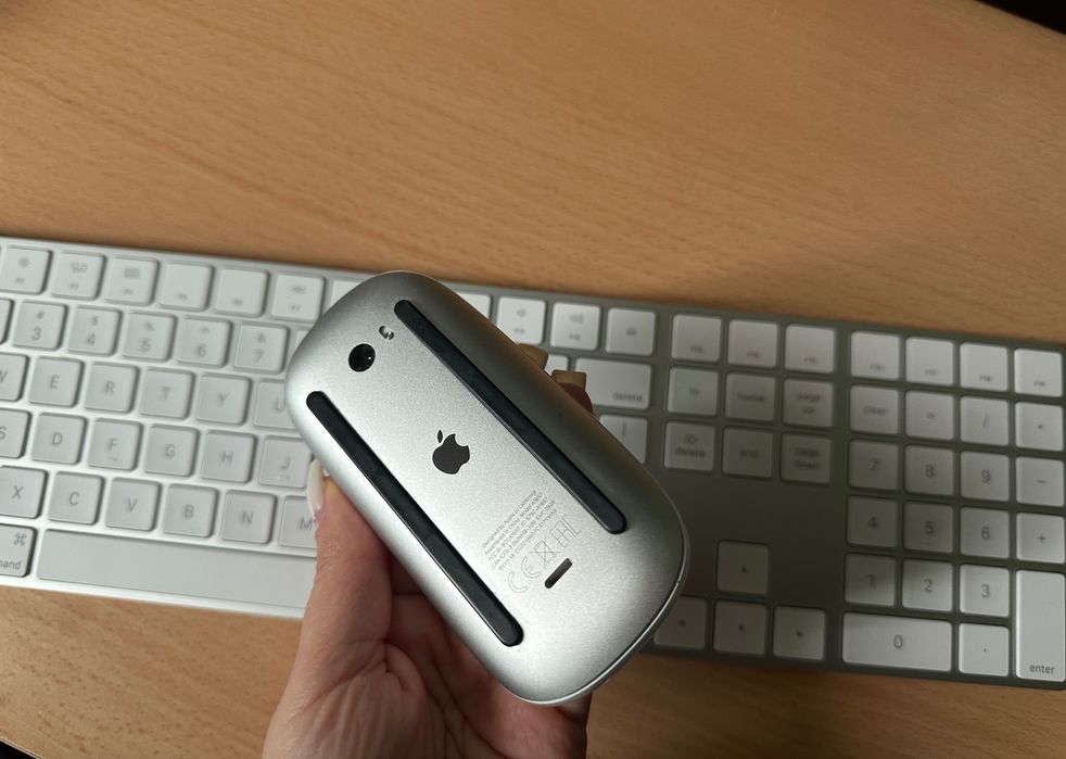 Apple Magic Mouse and Keyboard/ мишка и клавиатура