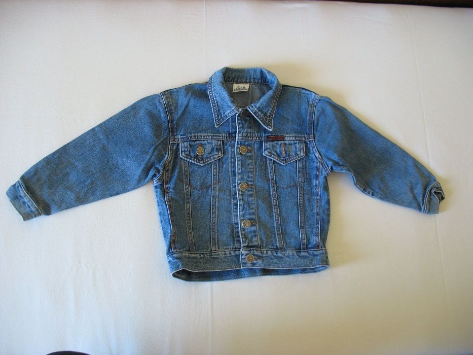 Детски дънков комплект - яке и панталони