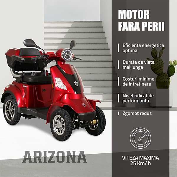 Scuter Cvadriciclu Electric Samus Arizona 1000-60V 20A Red Nou Brasov