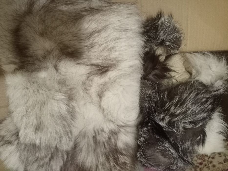 Ласкуты натурального меха.