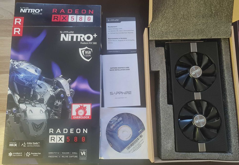 Sapphire Nitro+ Radeon RX 580 8GB Limited Edition