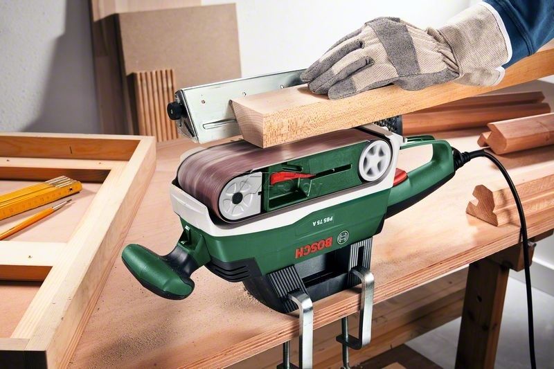 Ленточная шлифмашина Bosch PBS 75 A