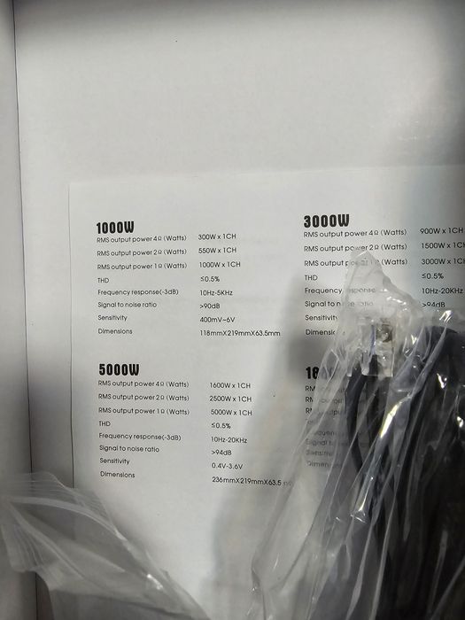 Statie amplificator auto Thor 1000w (Taramps,Stetsom)