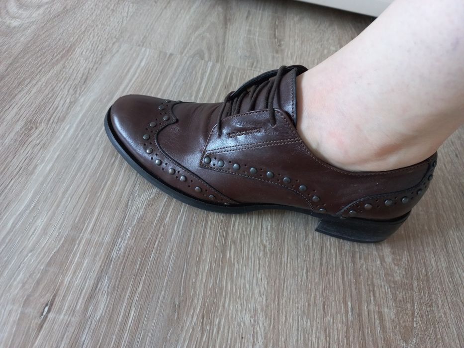 Pantofi piele naturala