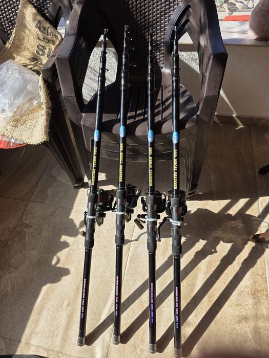 Vând 4 lansete Baracuda Storm 4005 – 4m, 200–300g