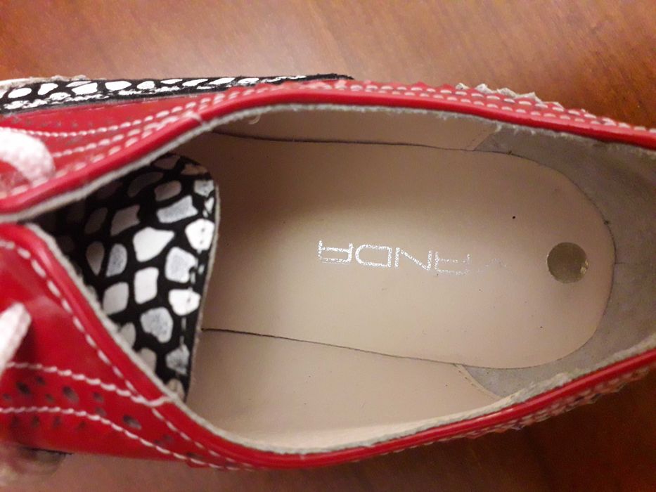 Pantofi Oxford, din piele, marimea 36, noi