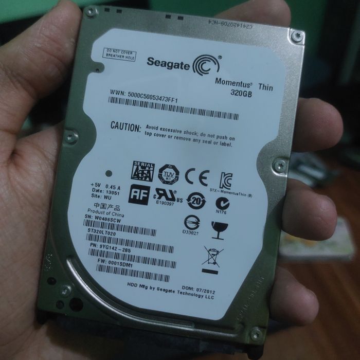 Жесткий диск HDD 2.5 320GB